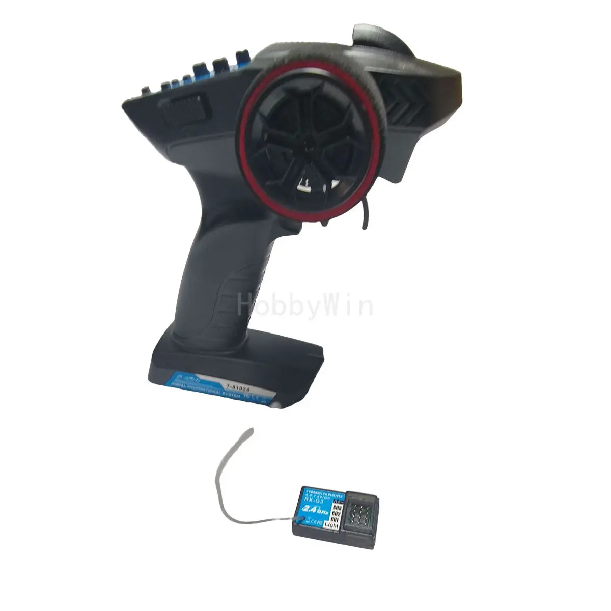 3Ch 2.4G Radio Set TX T8192A + RX-G3 voor RC Racewagen Buggy Truck Speedboot Schip Jacht