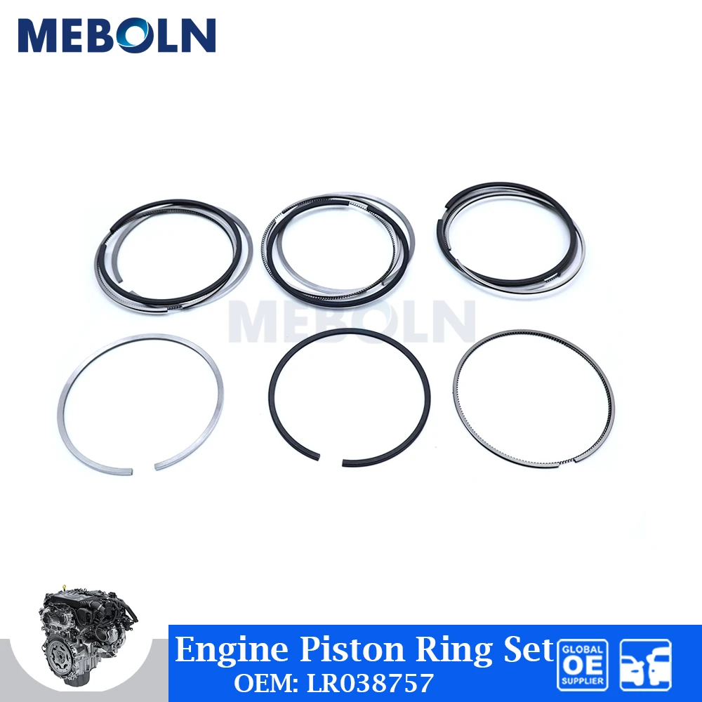 

4 Pcs 2.2T Diesel Engine Piston Ring Set For Land Rover Jaguar Ford Peugeot Citroen 224DT Auto Parts Car Accessories LR038757