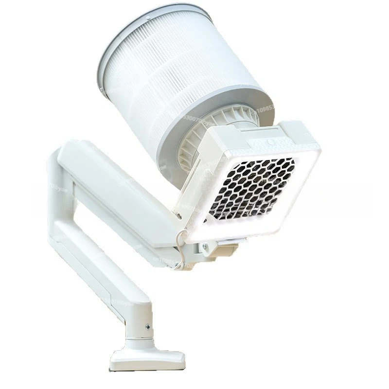 

Мощный маникюрный пылесос с лампой и кронштейном, версия с очисткой воздуха, для настольной резьбы по дереву, ядерной гравировки, стоматологии