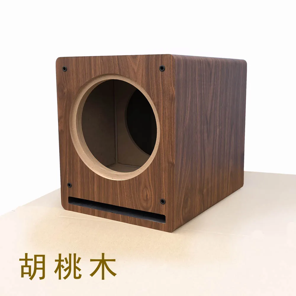 12-Inch subwoofer full-range speaker empty box body labyrinth type overweight subwoofer empty speaker woofer shell