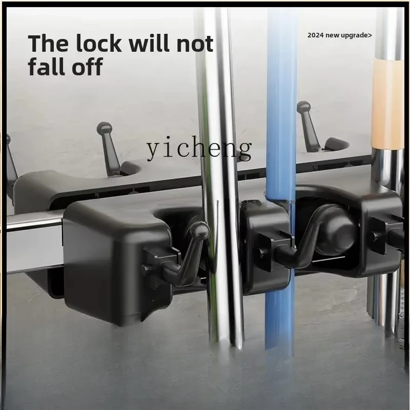 TP-17  Stainless Steel Mobile Mop Holder Pool Commercial Mop Mop