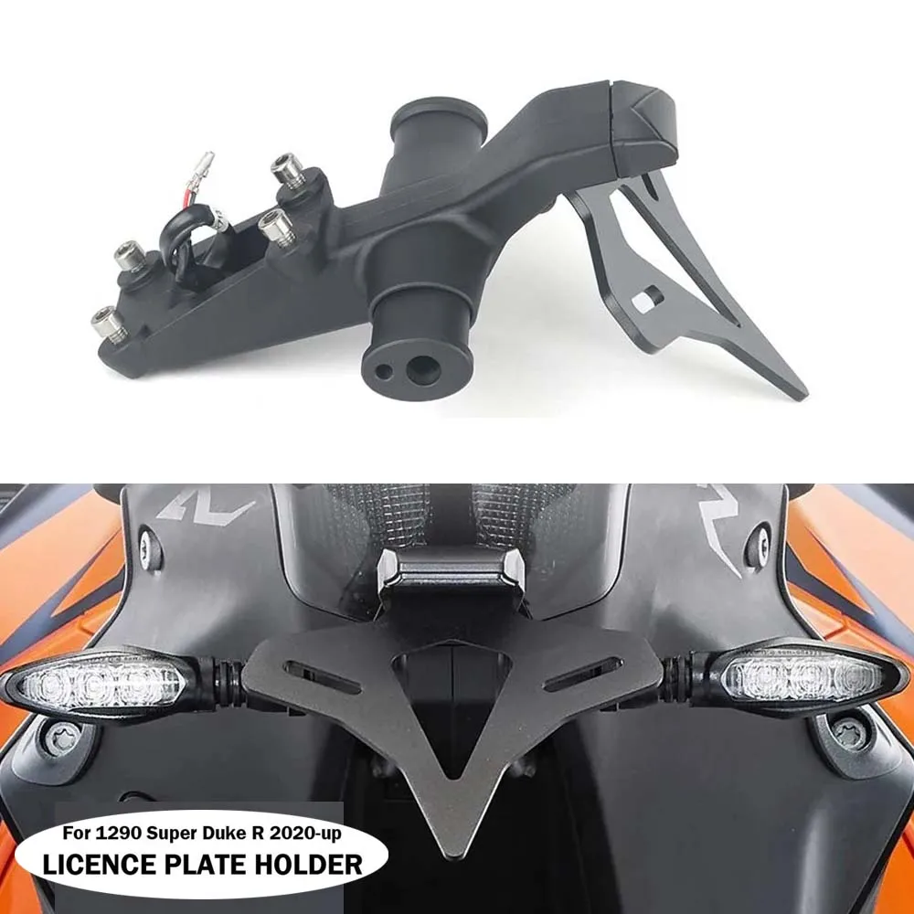 

Motorcycle Rear Short Tail Stock Tidy License Plate Holder Tailstock Bracket Kit For 1290 Super Duke R 2020 2021 2022 2023 2024