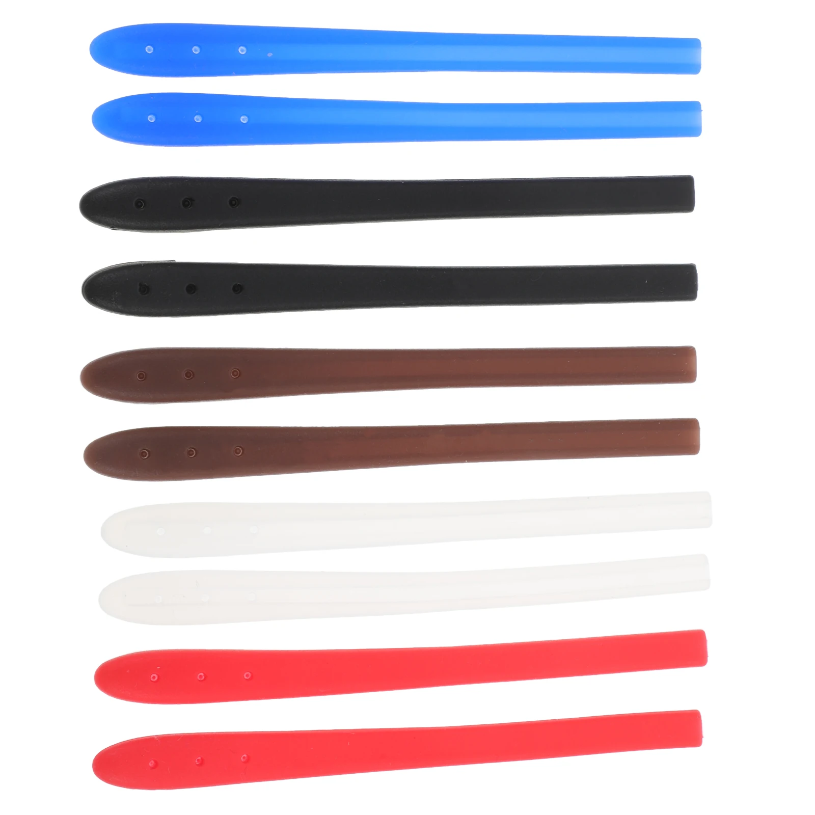 

5 Pairs Anti-slip Ear Hooks for Eyeglasses Soft Silicone Durable Fit Most Glasses Nearsighted Reading Sunglasses Glasses