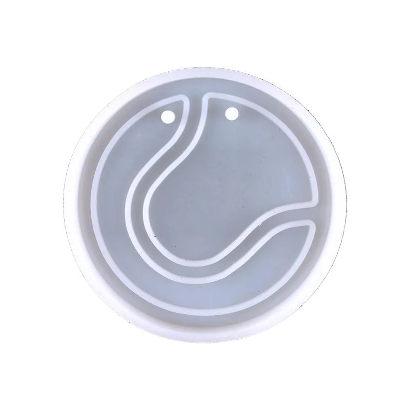 زينة عش الحيوانات الأليفة قالب راتنجات الايبوكسي سلسلة المفاتيح قلادة الحلي قالب من السيليكون