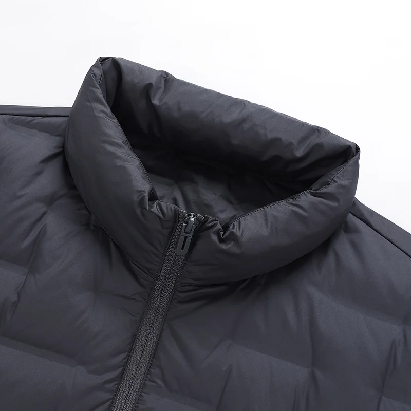 

JNLN Down Jacket Men Camping Hiking Mountaineering Lightweight Padding Coat Winter Waterproof Windproof Thermal Windbreaker