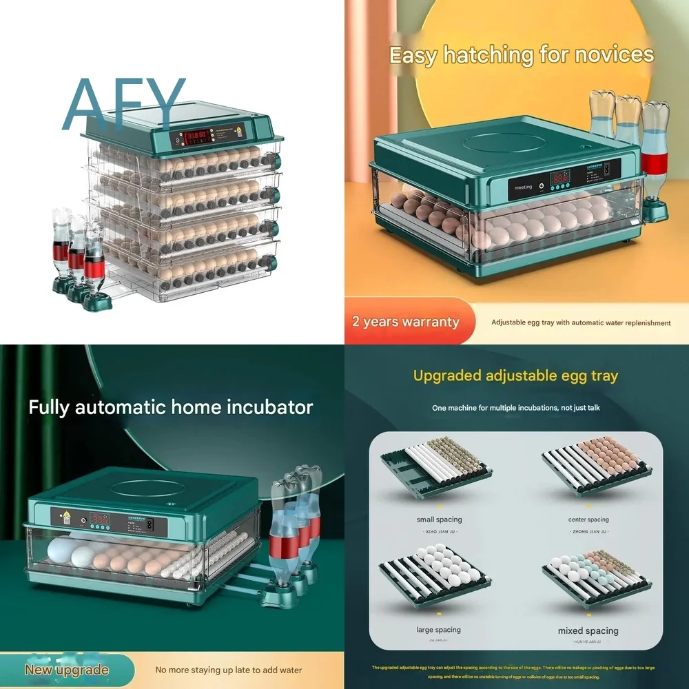 Automatic Egg Hatching Machine for Chicken Duck Farming Poultry Breeding Equipment Incubator for Hatchery Farm Use For All