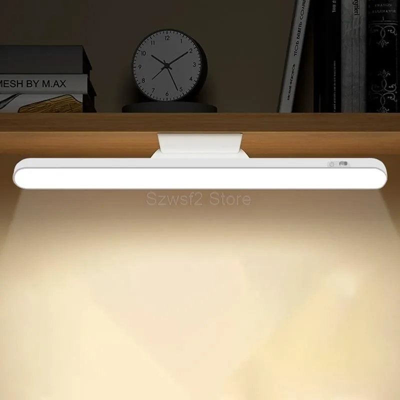 LED Desk Lamp Bedroom Dormitory Eye Protection Study Magnetic Suction Rotatable Adjustable Desk Dedicated Lighting Tool C2