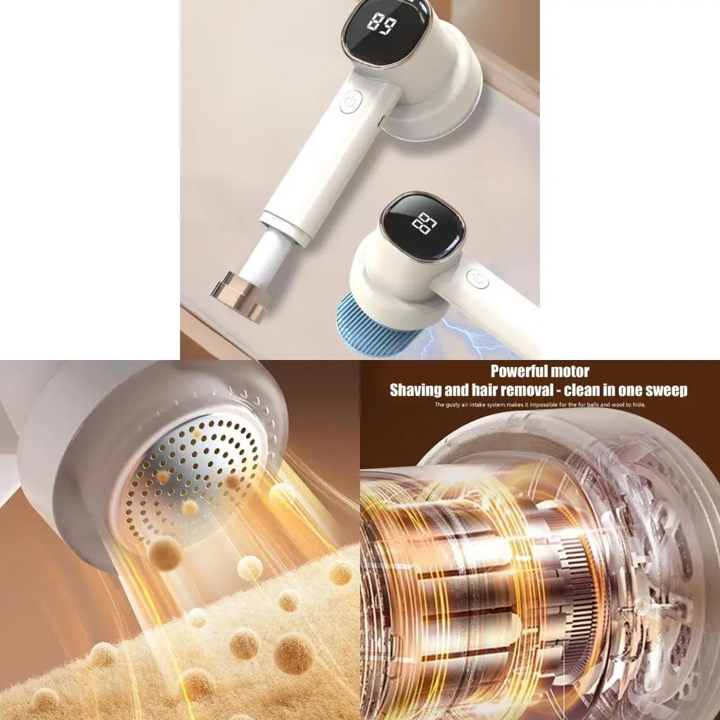 J1HF Fabric Shaver Electric Fabric Remover Rechargeable Sweater Shaver Cordless
