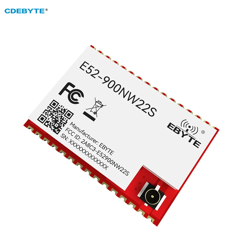 

868/915MHz Lora Mesh Module CDEBYTE E52-900NW22S 22dbm Long Distance 2.5Km Automatic Routing Antenna Stamp Holes/IPEX