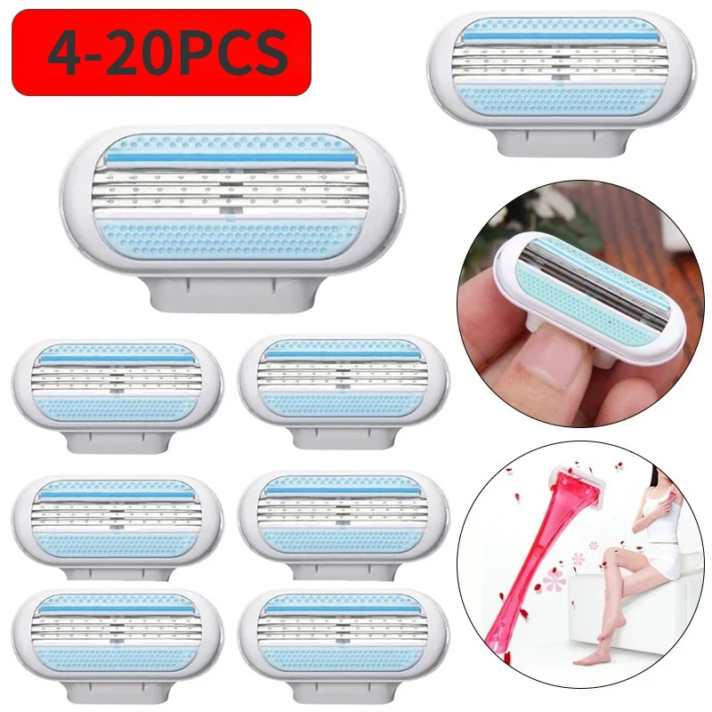 

4-20 шт., Сменные кассеты для бритья