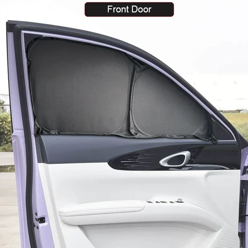 

Автомобильный черный солнцезащитный экран для окон, защита от УФ-излучения и теплоизоляция, аксессуар для интерьера GEELY EX2 2025-наст. время