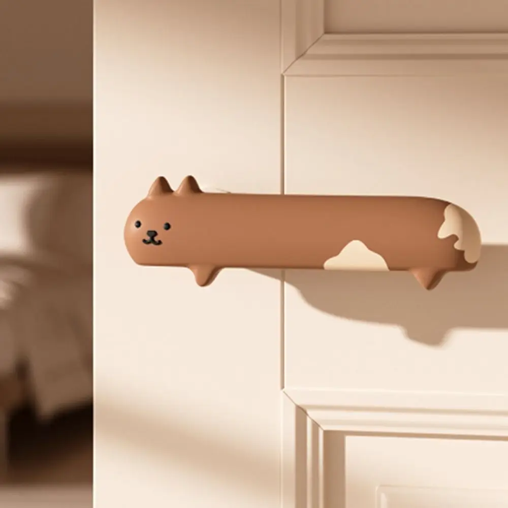 مقبض باب سيليكون مضاد للتصادم ، أغطية مقبض الباب ، وسادة واقية ، واقي أكمام سلامة الطفل ، مقبض منزلي مقاوم للبرد