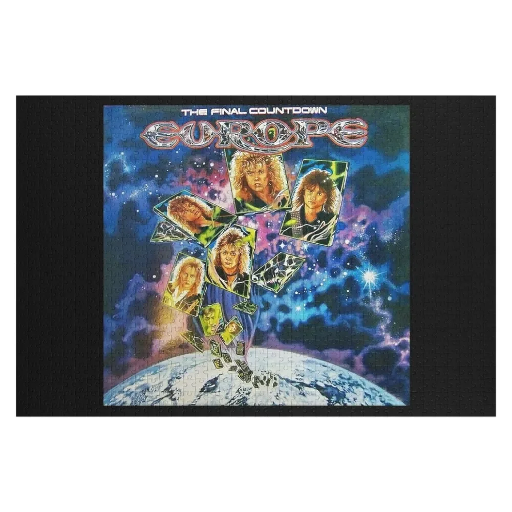 

the final countdown Jigsaw Puzzle Custom Wood Wooden Compositions For Children Customizable Child Gift Custom Puzzle