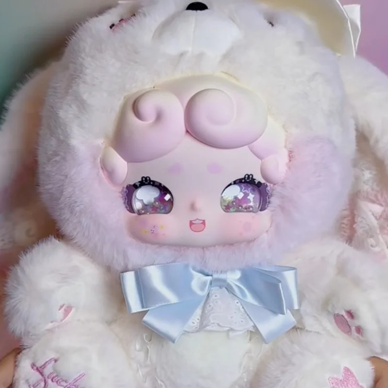 Lucky Deer Nai Sweet Tea Bunny 600% Series Plush Blind Box Kawaii Doll Mystery Box Action Figure Surprise Bag Pendant Toys Gift