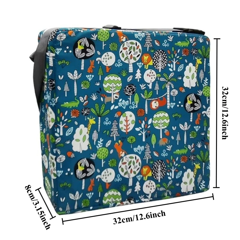Toddler Booster Seat for Dining Table Cushion Portable Booster Seats Baby Chair Heightening Booster Chair Seat Pad Mat for Kids view 3
