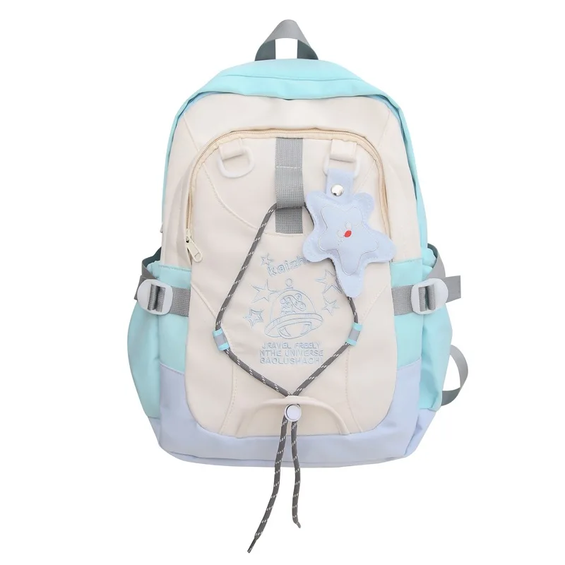 

Trendy bag ins style cute Korean version high school and middle school students large capacity backpack casual