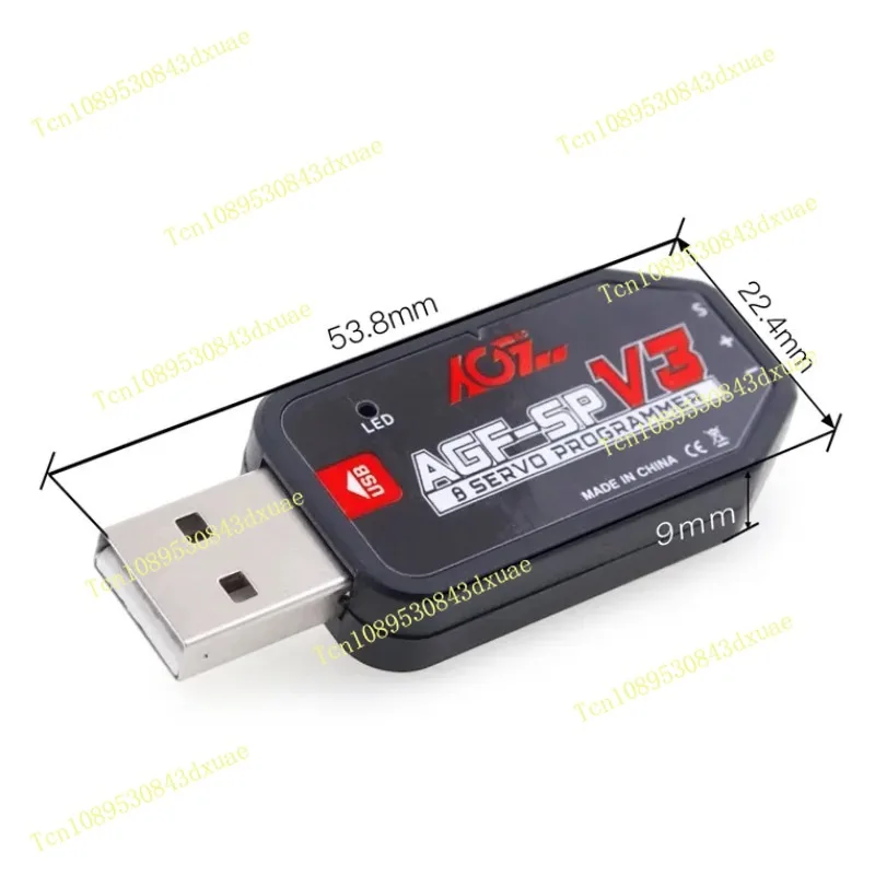 AGF-SPV3 USB Servo program card Programmer for AGFRC Programmable Servo  AGF SERVOS function ASS icon mark