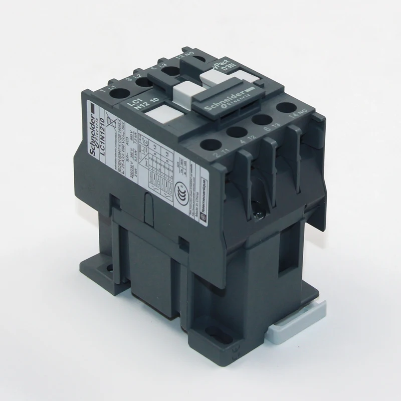 Schneider Electric LC1N AC contactor LC1N1210 LC1N1810 Control coil voltage: 220VAC 380VAC  Auxiliary contact: 1NO 1NC