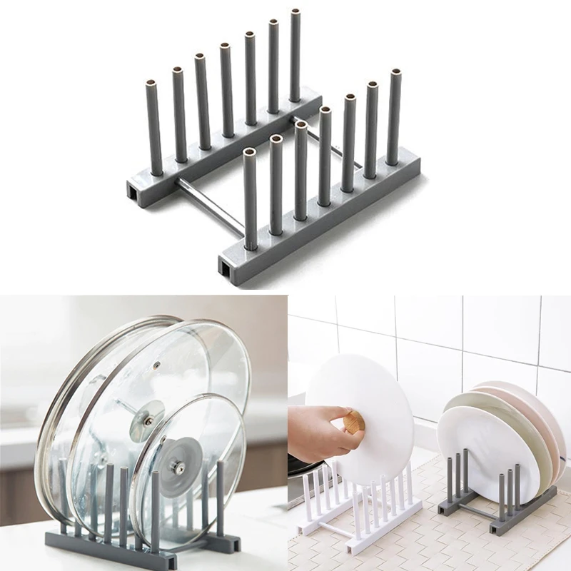 kitchen Sink Drain Rack Storage Organizer Dish Drying Rack Holder Drainer Cocina Plastic Plate Cups Stand Display Holder