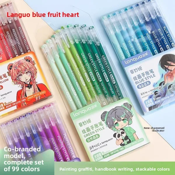 مجموعة أقلام جل لكتابة القرطاسية اللطيفة واللوازم المدرسية وإكسسوارات المكتب وأقلام الحبر الناعمة للطلاب على طراز الطيار