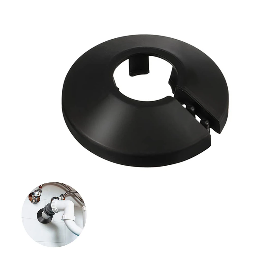 1pcs 45mm PVC Radiator Pipe Cover Water Pipe Faucet Pipe Cover Decoration Waterproof White/Black Perfect Replacement
