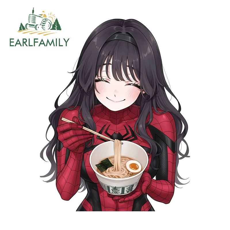 

EARLFAMILY Kaoruko Waguri: Горячие аниме-наклейки на авто с девушкой, граффити, гоночные, дрифт-декали, защита от царапин, ПВХ-наклейки на дверь автомобиля