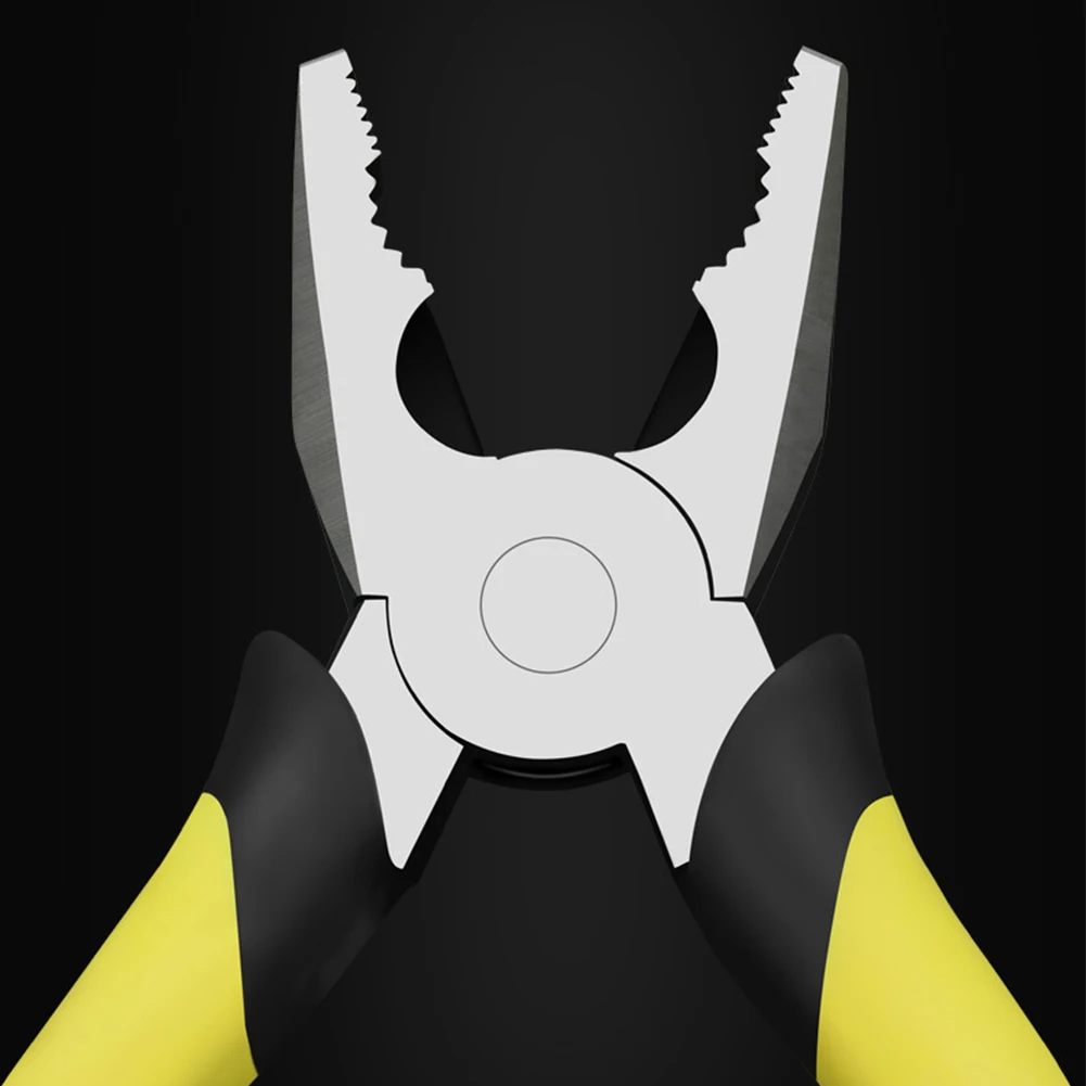 6 بوصة القاطع ذو طيات إبرة طويلة زردية عالية الكربون أسلاك الفولاذ القاطع أداة كهربائي متعدد الوظائف توفير الطاقة كماشة