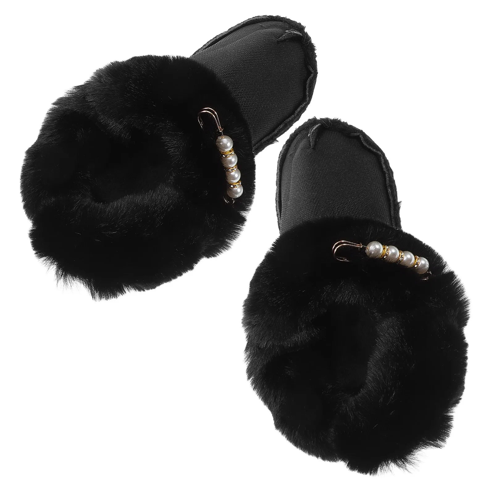 

Thick Soft Winter Shoe Inserts Size 42-43 Detachable Removable Warm Hole Shoes Liner for Slippers Sandals Clogs