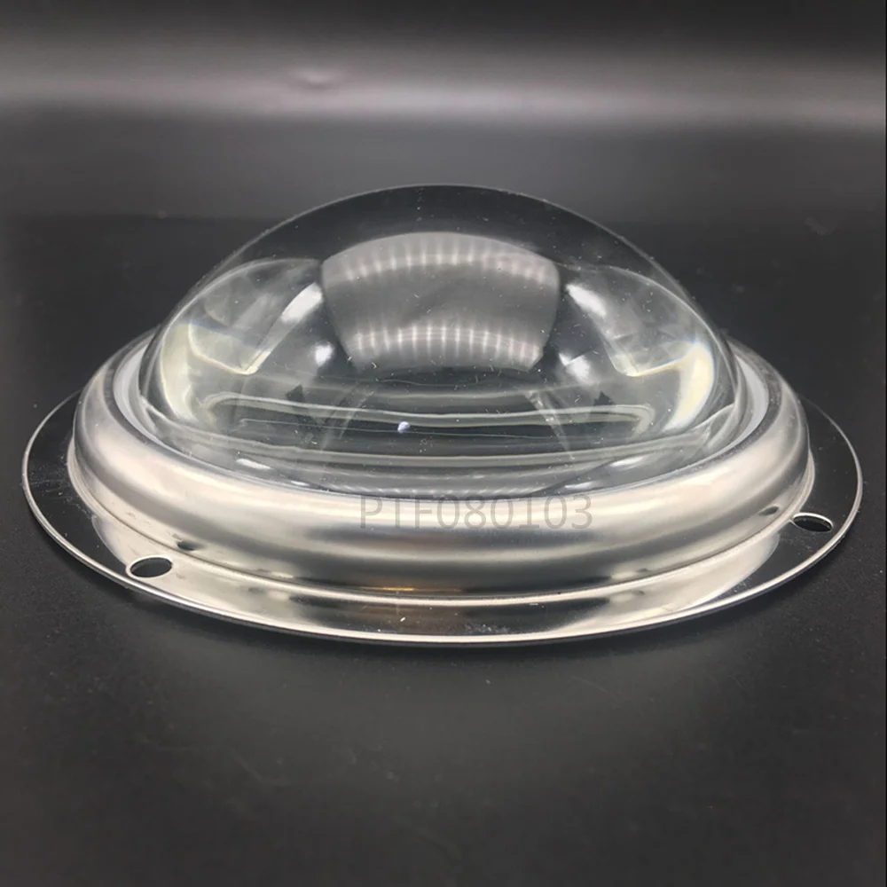 67mm/100mm Optical Glass LED Lens 60-80 Degree+66.4mm Reflector +Fixed Bracket  for 20W-100W High Power Chip  Tools