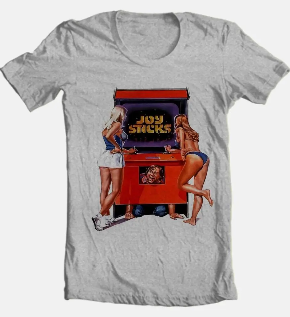 Joysticks Retro 80's Classic Movie T Shirt Vintage Arcade Gaming