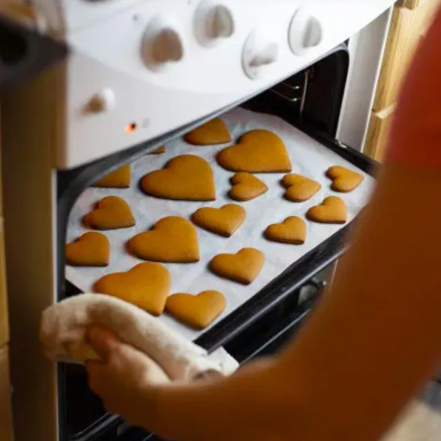 القلب كوكي القواطع مجموعة 6 قطعة الفولاذ المقاوم للصدأ قوي المعادن فندان كوكي القواطع البسكويت قالب اكسسوارات المطبخ أداة ل Val #3