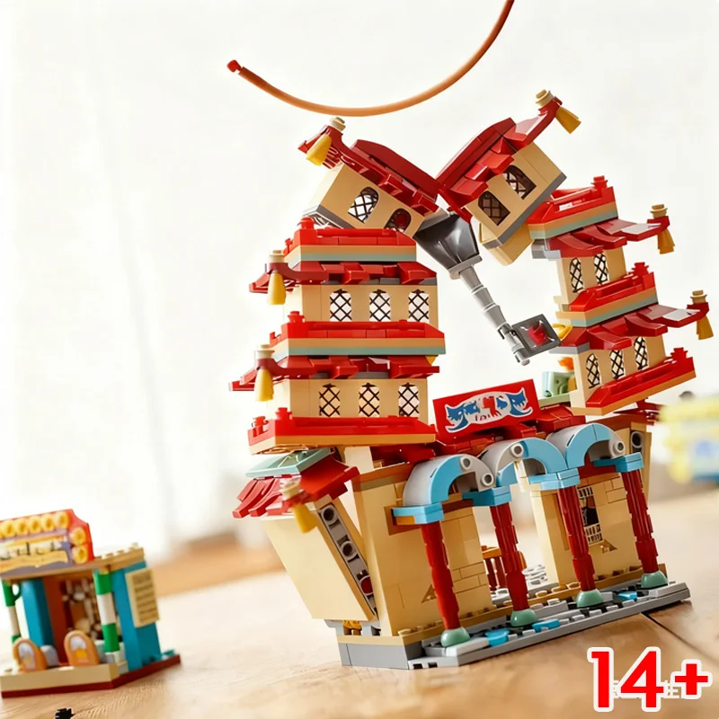 ใหม่ 926 ชิ้น ชุดตัวต่อ วันพีซ ลูฟี่ ต่อสู้ที่อาร์ลองพาร์ค 75638 ฟิชแมน อาร์ลองพาร์ค ของขวัญวันเกิด/คริสต์มาส