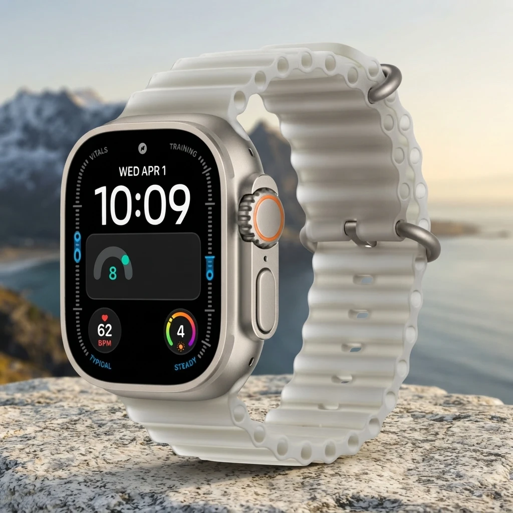 Image of Durchscheinendes, schwarzes Armband „Ocean“ für Apple Watch Ultra, 49 mm, 44 mm, 40 mm, 45 mm, 41 mm, 42 mm, 46 mm, passend für iWatch 12, 11, 10, 9, SE, 8, 7.
