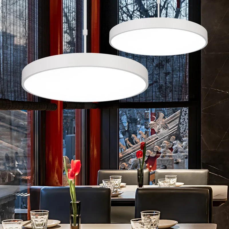 

Современный минимализм, круглый черный подвесной светильник из кованого железа, скандинавское украшение для дома, спальня, кабинет, офис, ресторан, светодиодный блеск