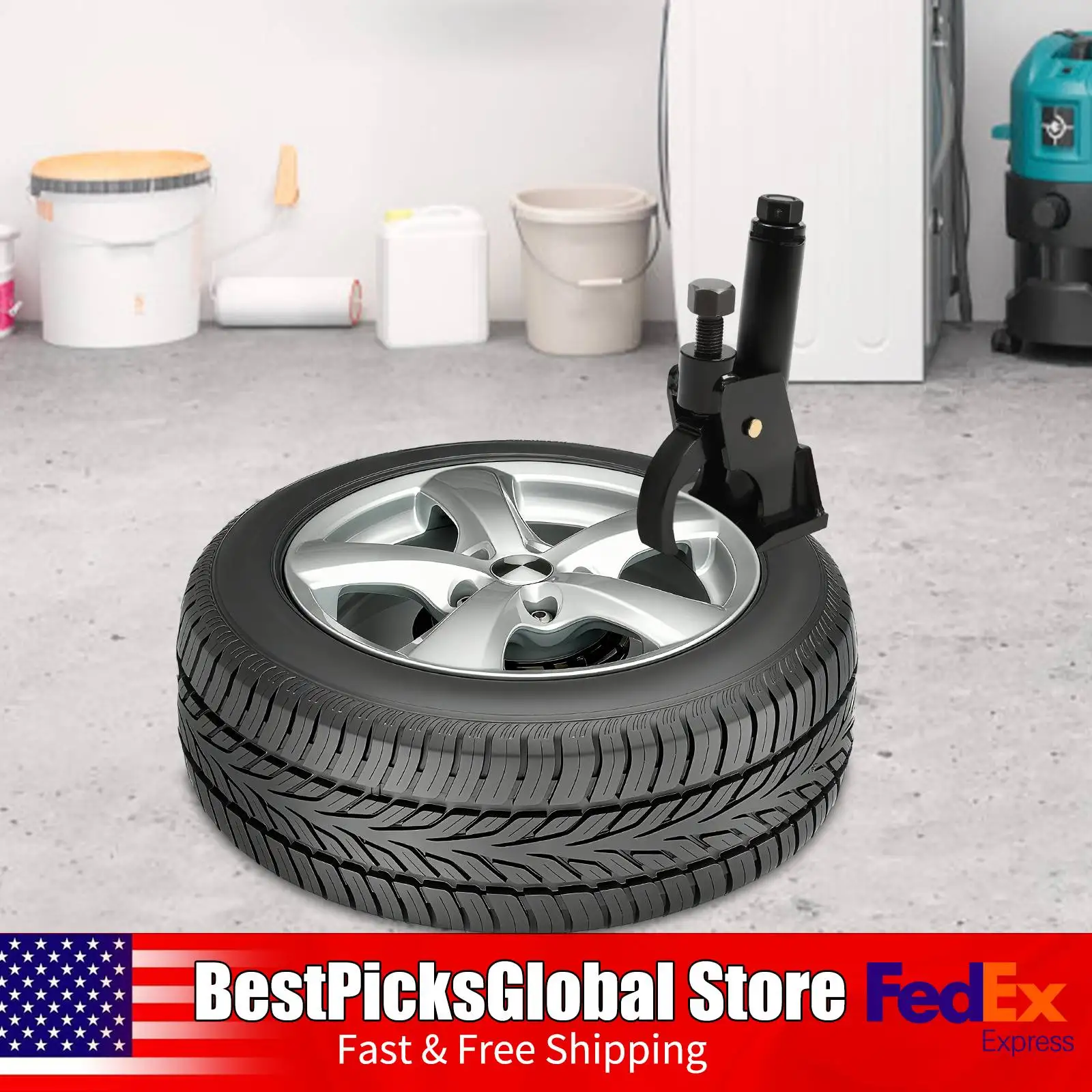 

Tire Changer Tool, Portable Manual Bead Breaker for Tire Removal&Repair, Heavy Duty Tire Bead Breaker for Car, Motorcycle, Bike