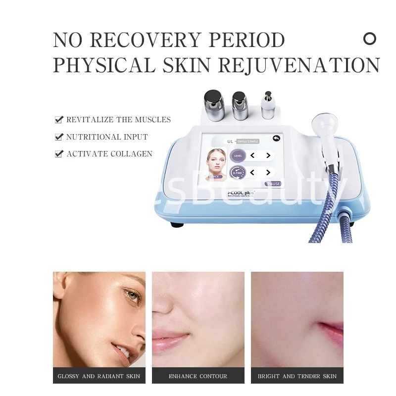 

2026 I- Cool Water Droplet Device Use For Anti Aging Face Iift Skin Tightening Facial Machine 4pcs Handle Skin Care Equipment