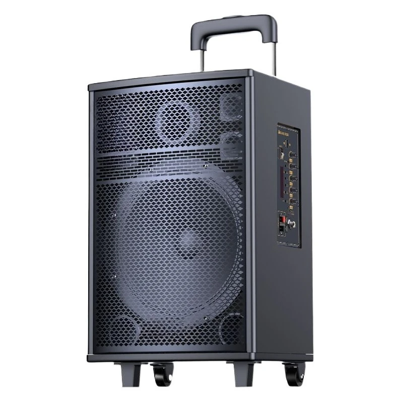 

Square dance audio outdoor subwoofer bluetooth song wooden