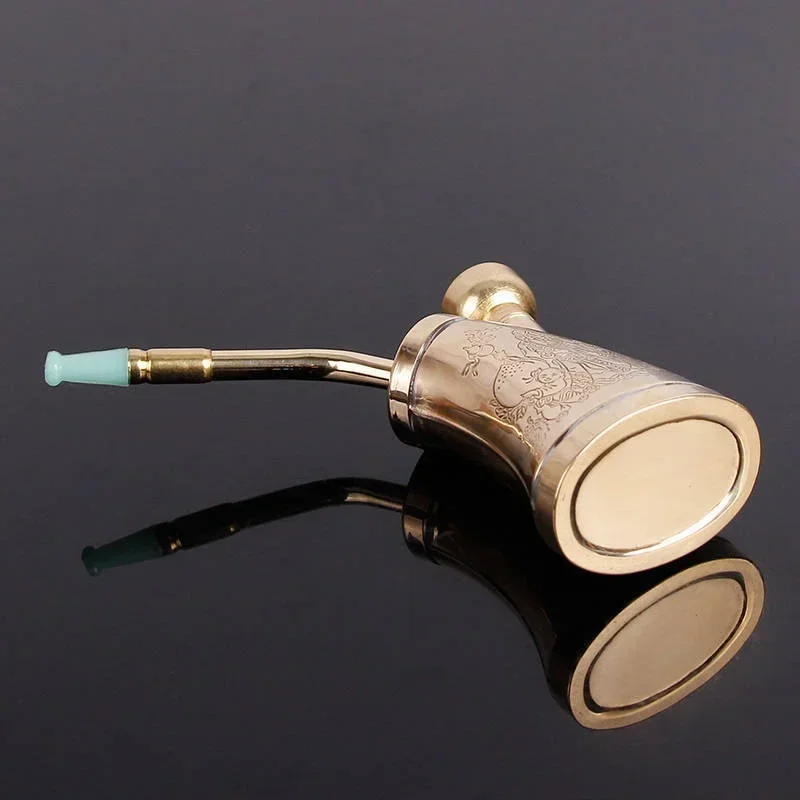 Creative Multifunction Portable Water Filter Pipe Copper Hookah Smoking Pipe Tobacco Pipe Smoke Mouthpiece Cigarette Holder