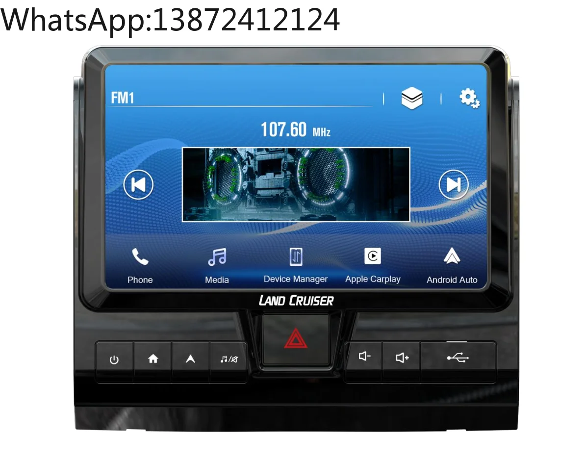 

11.2" Android 14 Car Radio Screen for Toyota Land Cruiser LC71 LC75 LC76 LC70 78 79 2006- Car Multimedia Player
