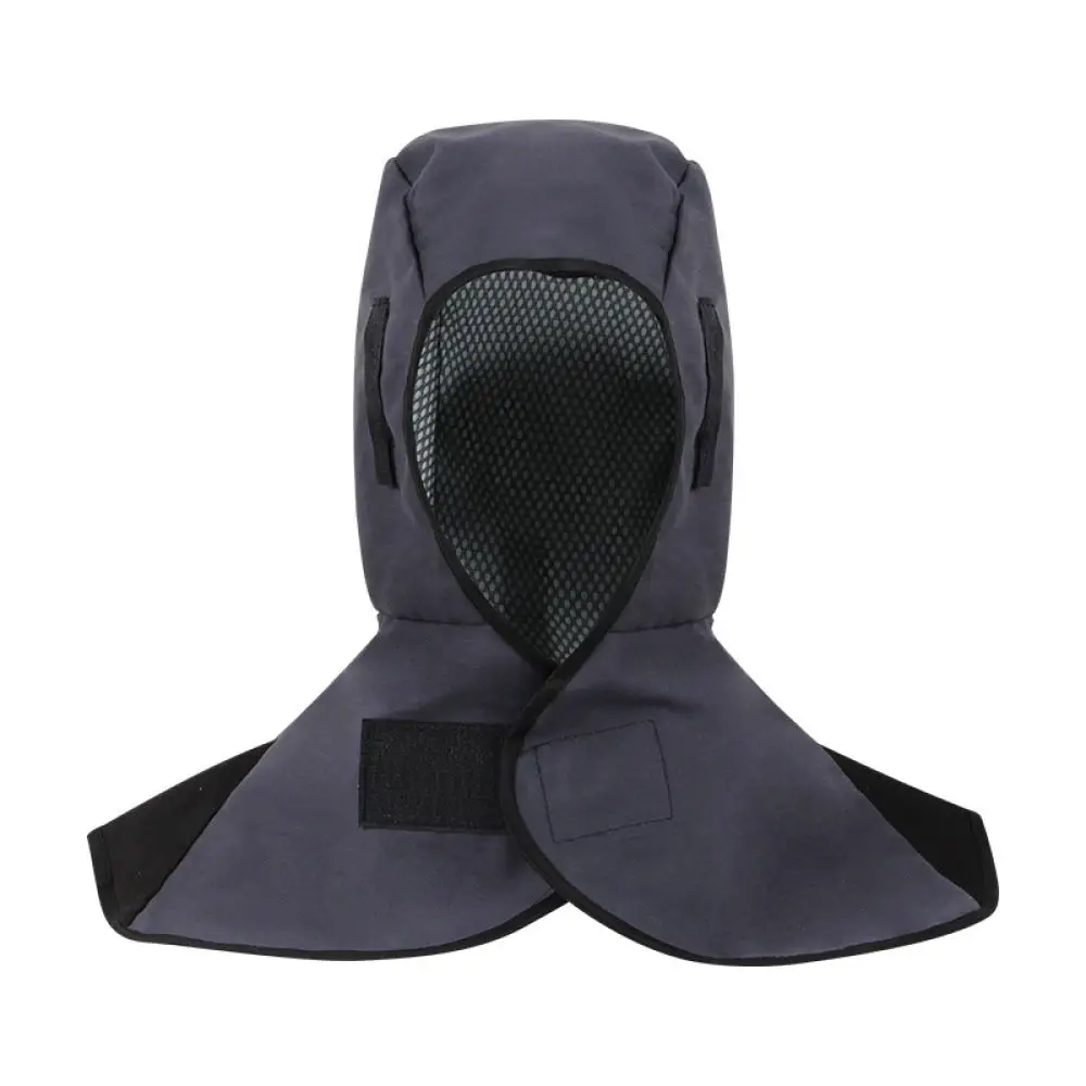 Industrial Welding Protective Mask Breathable Fire Retardant Helmet Shawl Anti Spark Scarf Cap For Construction Grinding