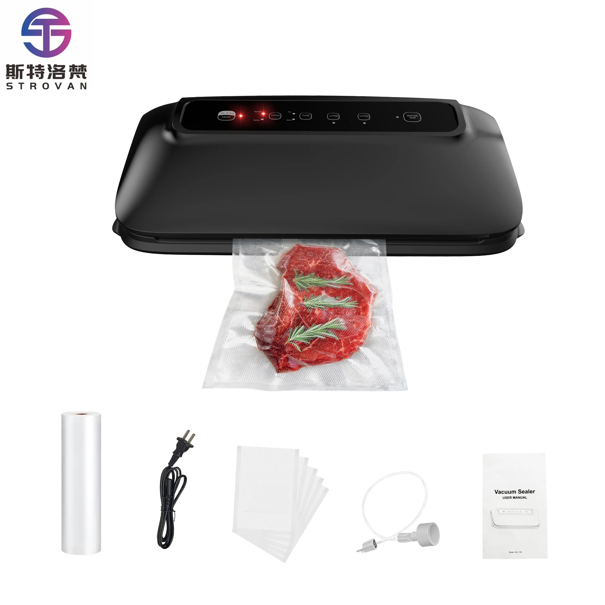 STLF المدمجة فراغ السدادة متعددة الوظائف المستمر فراغ الذكية الغذاء فراغ السدادات مع القاطع