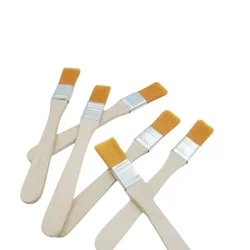 10Pcs High Quality Wooden Handle Brush, Nylon Bristles Welding Cleaning Tools For Solder Flux Paste Residue Keyboard PC