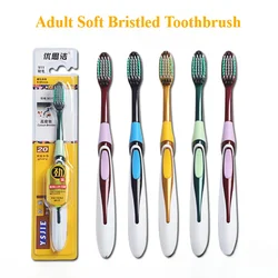 칫솔 Adult Soft Bristled Toothbrush Large Brush Head Independent Packages for Men and Women Suitable for Home Use Comfortable