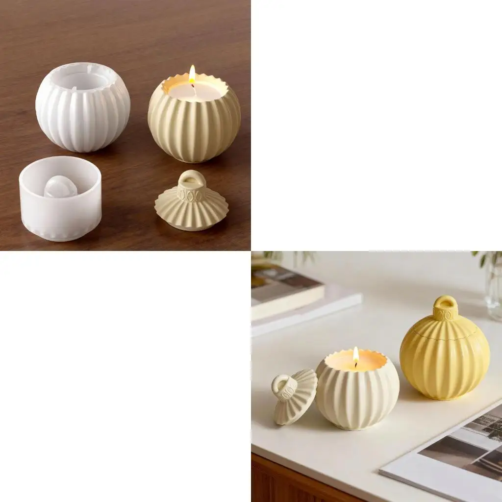 Elastic Silicone Mold Easy Demolding Crafting Mould Storage Jars Mold