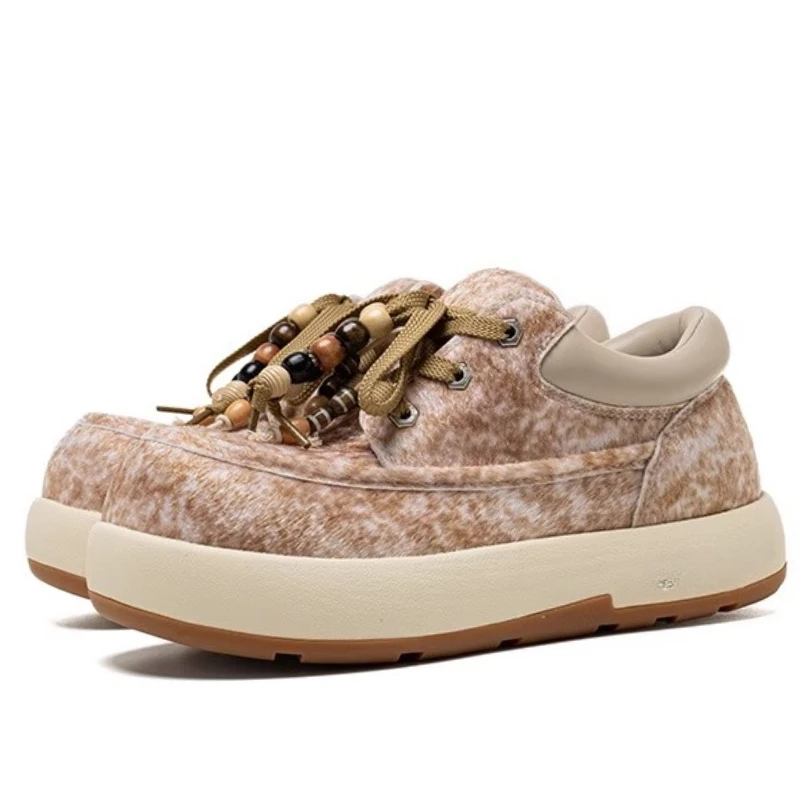 

Brown Kangaroo Shoes for Men's and Women's Fashion Thick Soled Height Increasing Workwear Shoes Outdoor Lightweight Casual Shoes