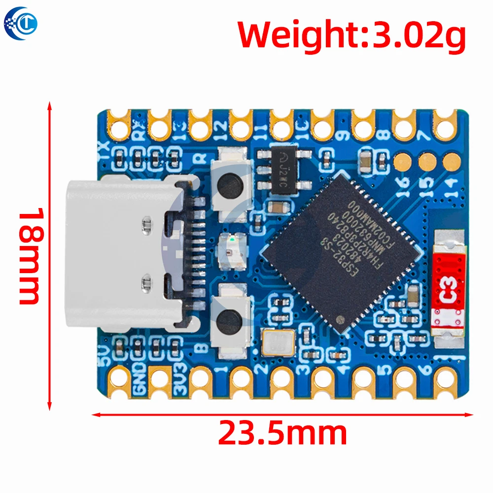 ESP32-S3-Zero Mini Development Board WiFi Bluetooth Ultra-small Size ESP32 C3 S3 ESP 32