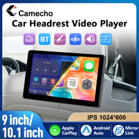 Inefala Wireless Carplay Android Auto Car Headrest Monitor 9 Inch IPS Display MP5 Video Player Multimedia Player For Back Seat