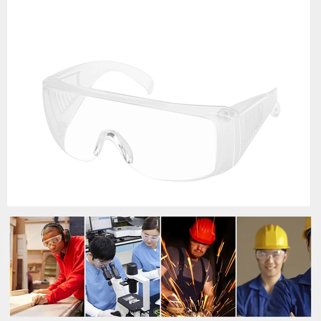 Motorcycle Goggles Glasses Men Women Eye Protect Off-road Cycling Safety Anti Dust Glasses Protection Moto Dust-proof Eyeglasses