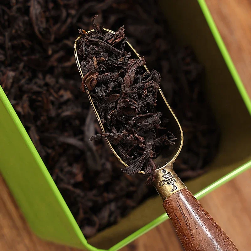 1Pcs Tea Spoon Ebony Teaspoon Solid Wood Retro Creative Tea Shovel Tea KongFu Tea Ceremony Accessories Gift