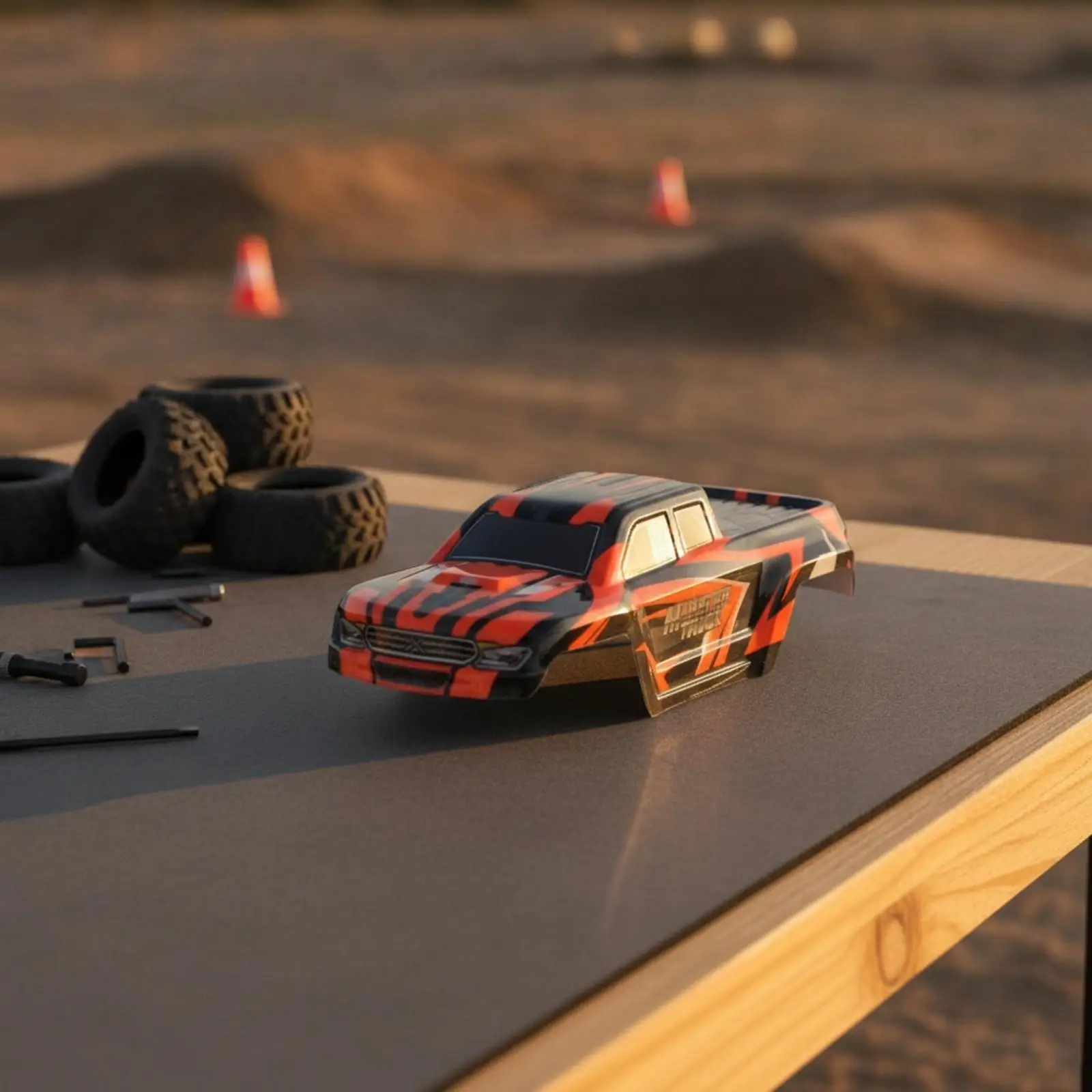 1 16 RC Car Body Shell for SG1601 SG1602 Off Road Monster Truck Glossy Finish Replacement